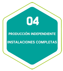 Producción propia - Instalaciones completas
