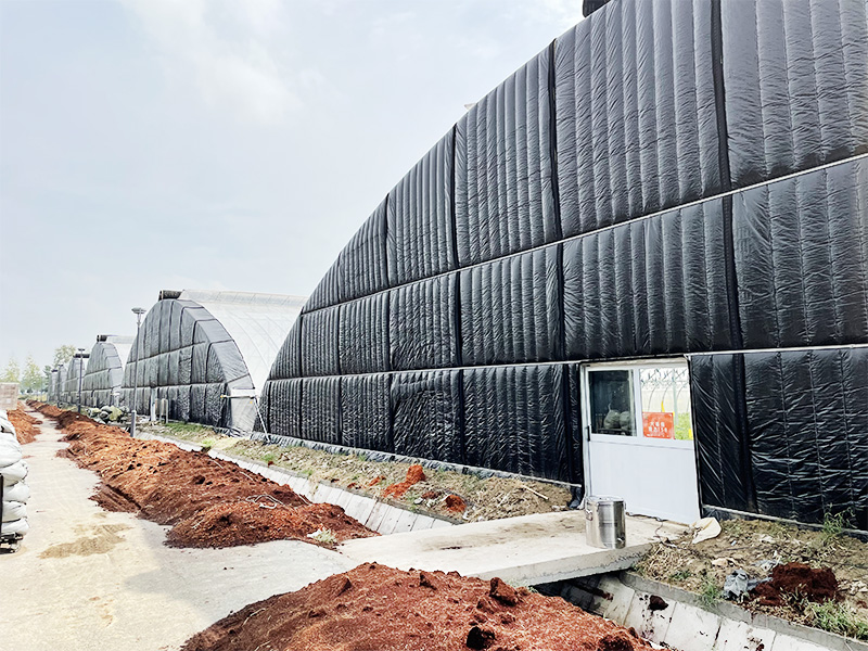 Invernadero de arco aislante térmico